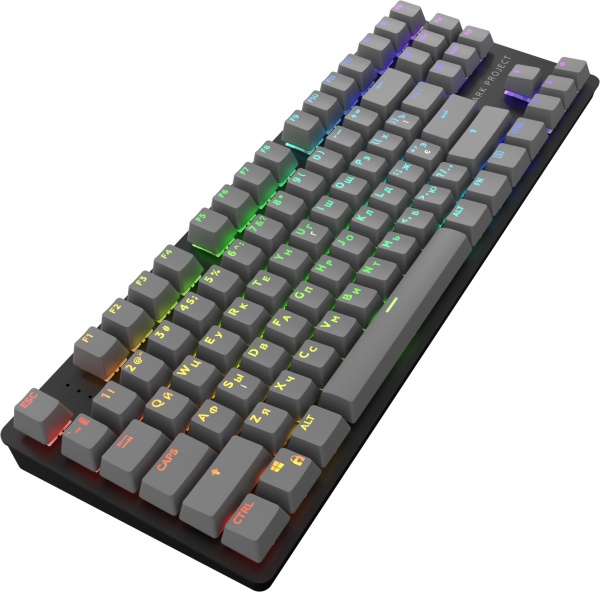 Клавіатура ігрова Dark Project One KD87A ABS Gateron Mechanical Red (DPO-KD-87A-000300-GRD) 