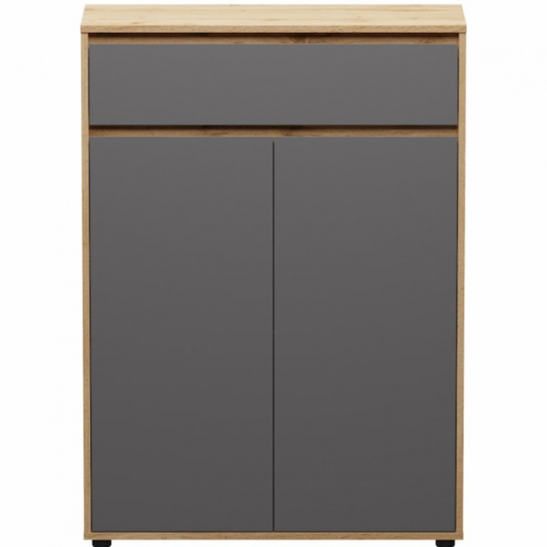 Комод SOKME Nitro Soft дуб вотан /серый 