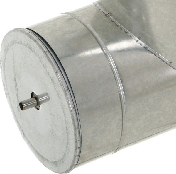 Трійник термо 1 мм нерж/оц Ф200/260 мм 87°LIRA-LTD 