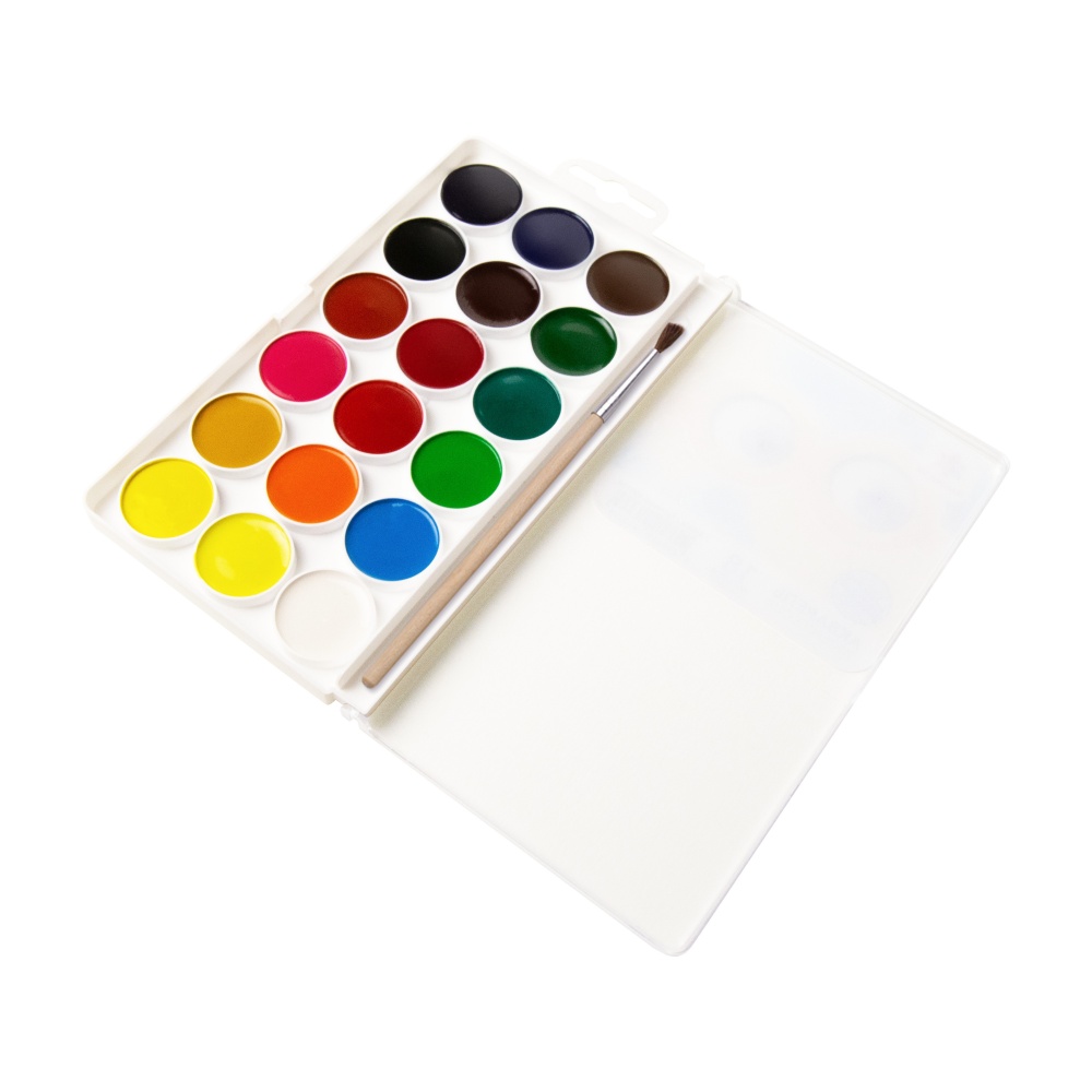 Краска акварельная 18 шт. 400103 Райдуга-Трейд