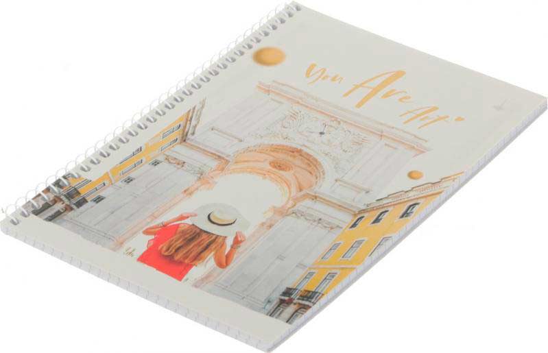 Тетрадь школьная A5 пружина 60 листов в клеточку