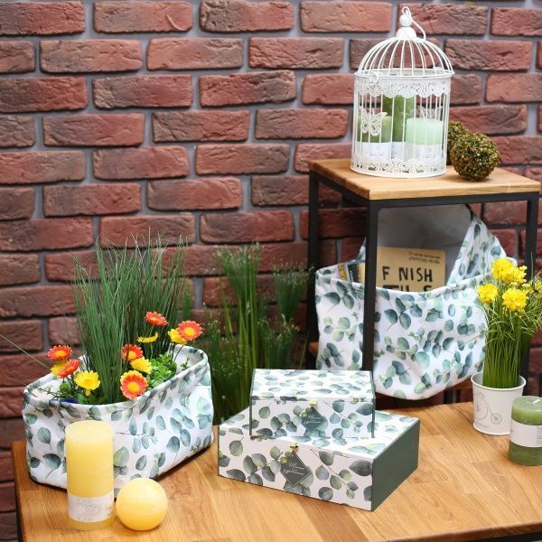 Часы настенные Листья 1