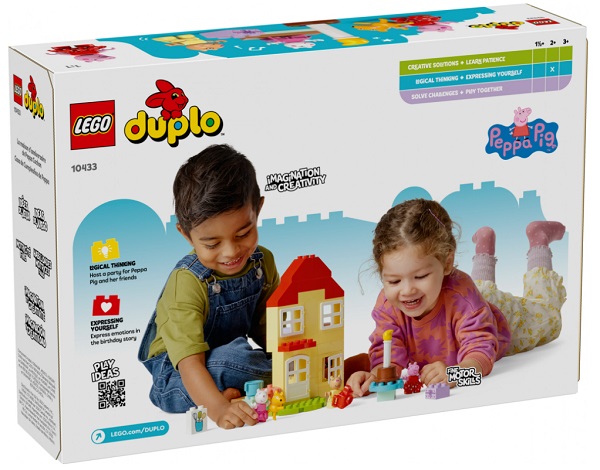 Конструктор LEGO DUPLO Святковий будинок Пеппи 10433