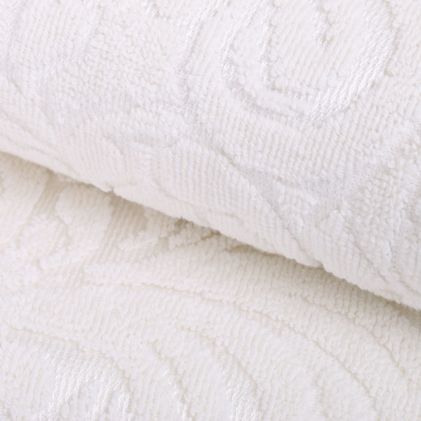 Набір рушників Esra 2 шт. кремовий Karna 