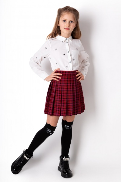 Блуза Mevis р.122 молочный 4276 