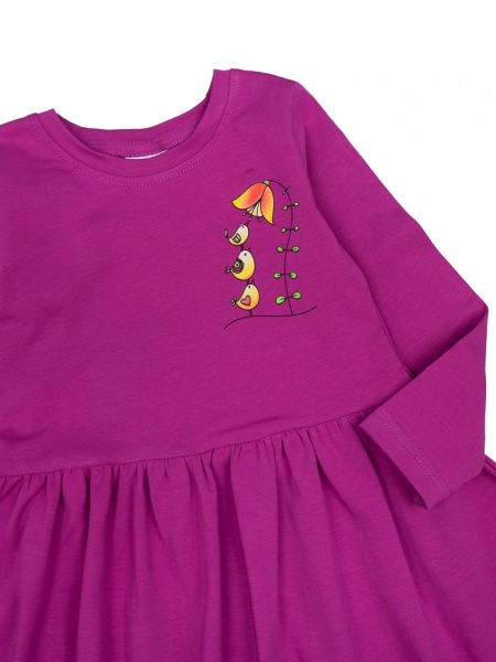 Плаття Luna Kids Сукня трикотажна р.86 сливовый 