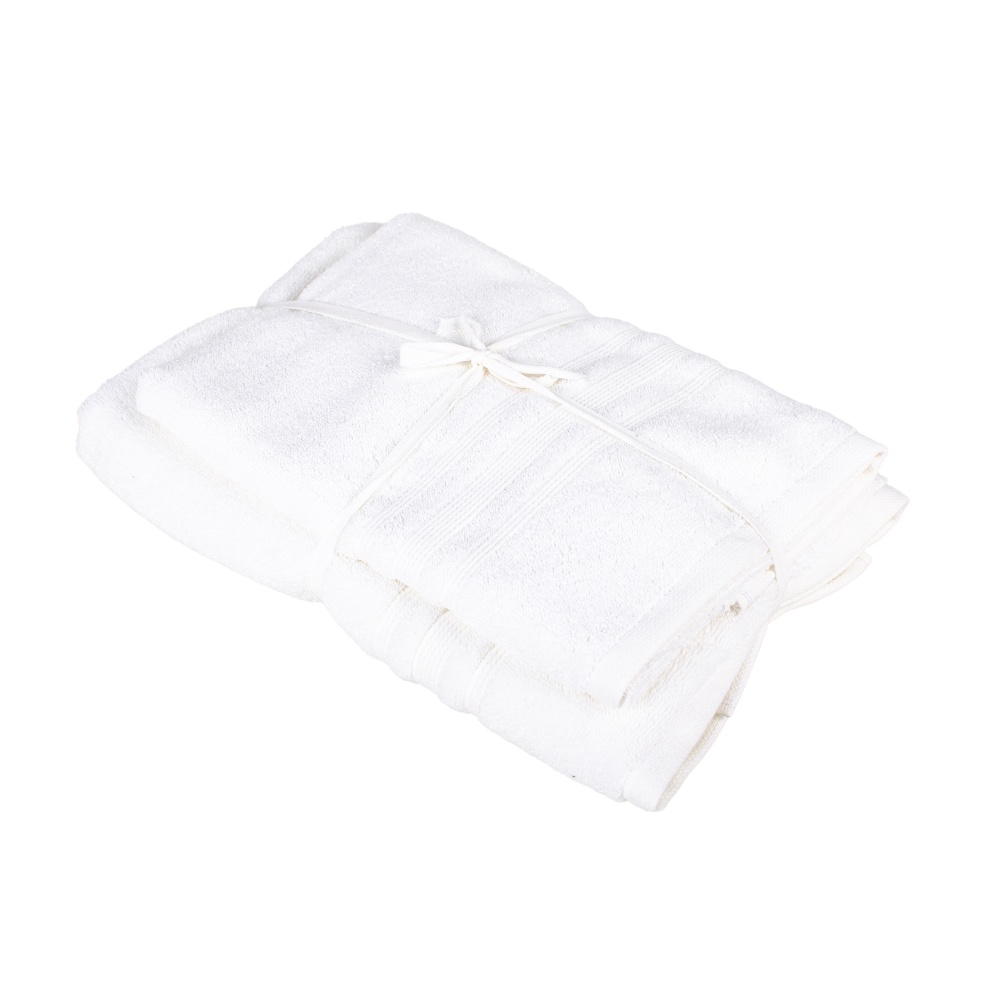 Набор полотенец махровых Dylan 2 шт. белый La Nuit