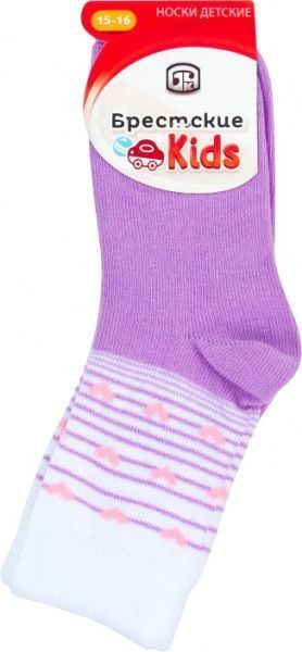 Шкарпетки Брестские дитячі 381 28 р.15-16 бузковий 