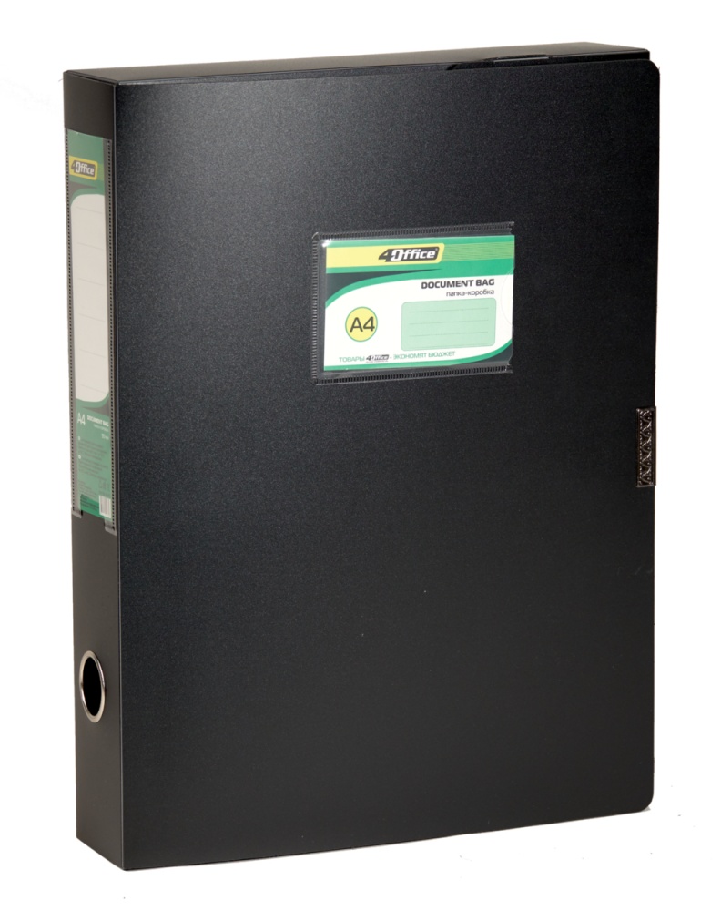 Папка-бокс A4 в ассортименте 4-241 4Office 03090070