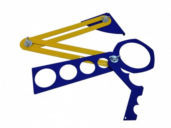 Шаблон универсальный Т-Нова для разметки отверстий 