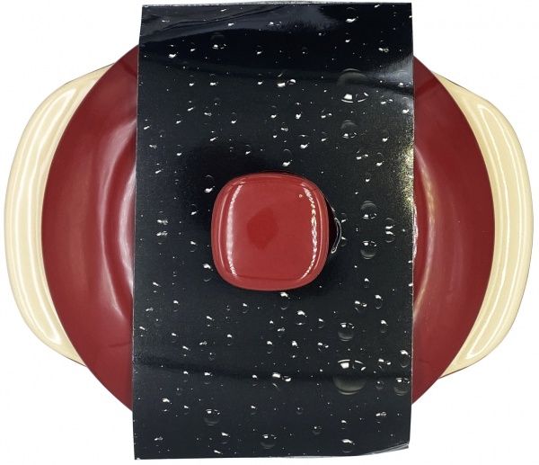 Кастрюля керамическая с крышкой Pepper 1,4 л PR-3219