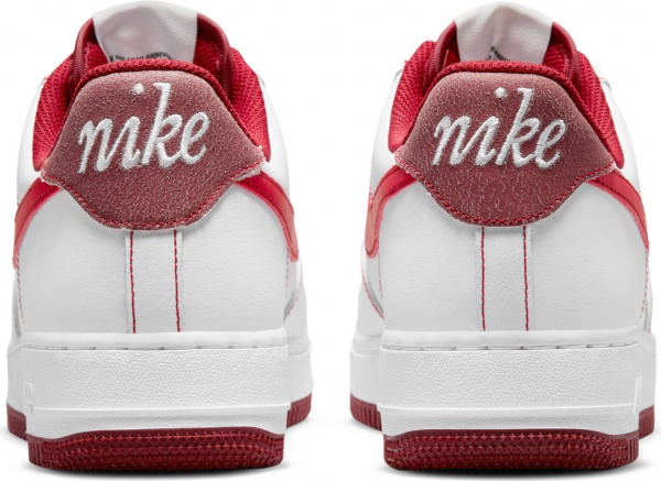 Кроссовки Nike Nike Air Force 1 '07 DA8478-101 р.US 9,5 бело-красный