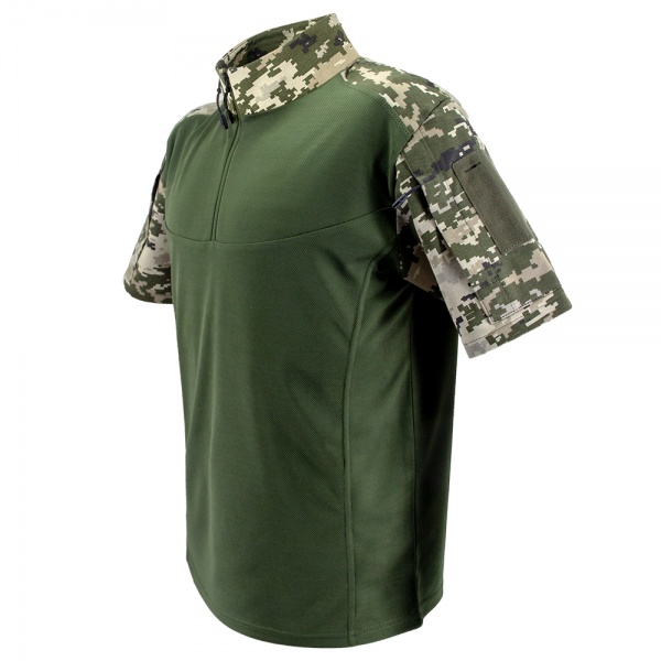 Тенниска Expert ® Летняя Боевая Ubacs, Сool-Max / Олива р.S пиксель