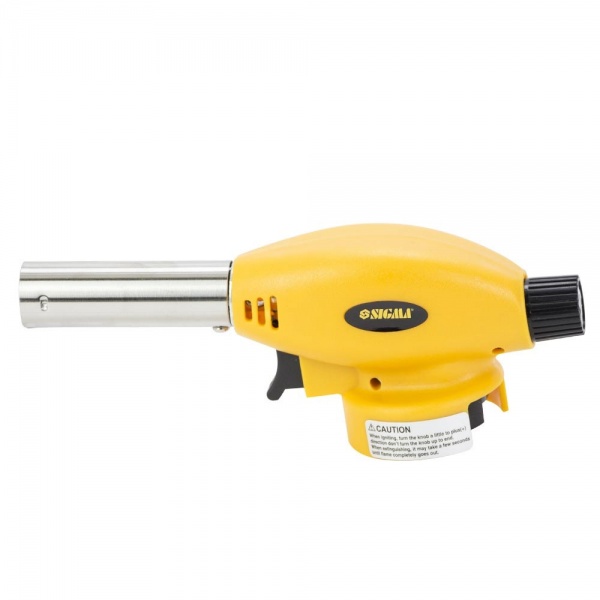 Горелка газовая Sigma стандарт с пьезоподжигом d22 мм 166 мм