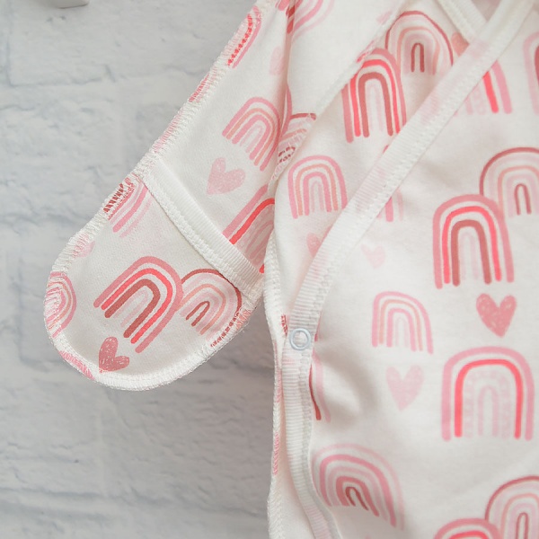 Комплект для новорожденных Blanka Радуга бежевый р.56–62 110165 