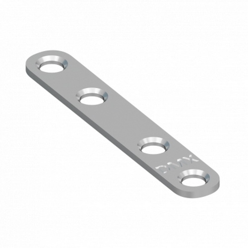 Пластина перфорированная узкая Domax FLW 80 76,5х13х2 мм