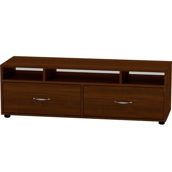 Тумба под телевизор Компанит Плазма орех