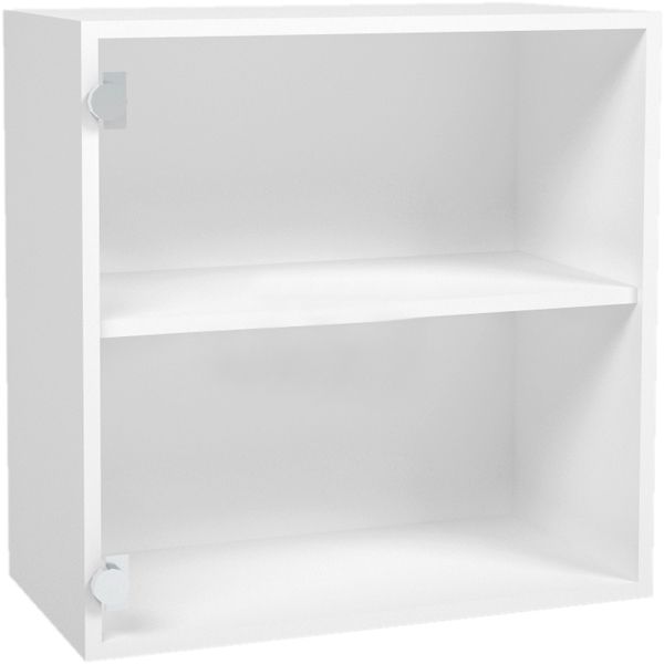 Шкаф верхний МС Варшава В 60/60/30 ясень шимо светлый Грейд