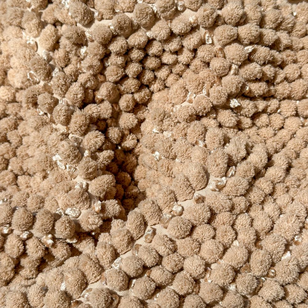 Коврик для туалета Dariana Ананас 50х55 см карамельный