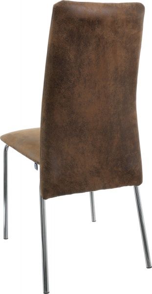 Стул Nowy Styl Muza Chrome (BOX-2) (CH) Gobi-02 рыжий 