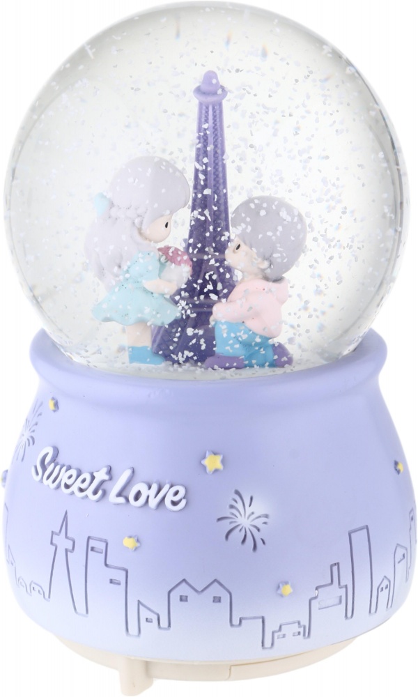 Куля сніжна JM2302C Sweet Love Paris в асортименті