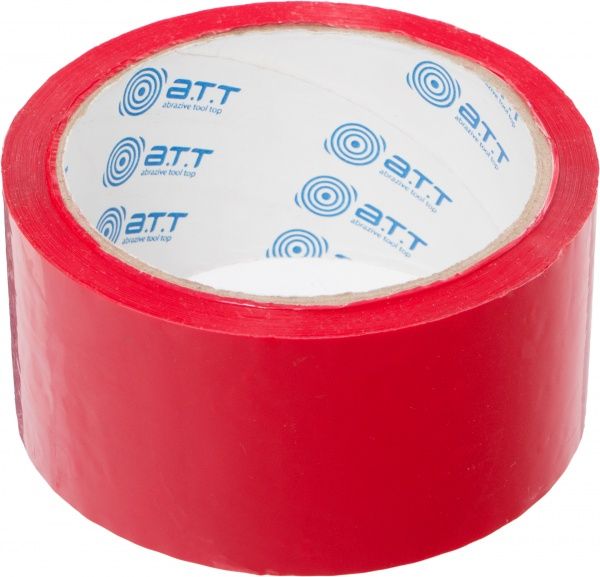 Клейка стрічка червона 48 мм 50 м