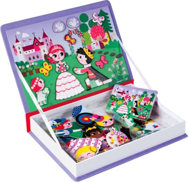 Игра настольная Janod Magneti'book Принцессы J02725