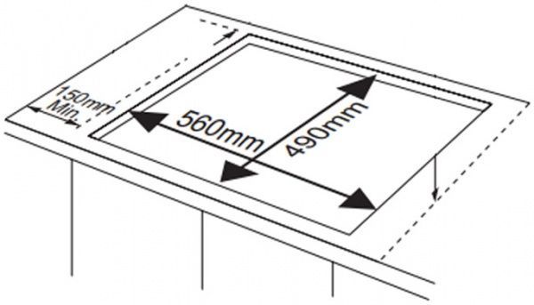 Варильна поверхня Samsung NA64H3000AK/WT
