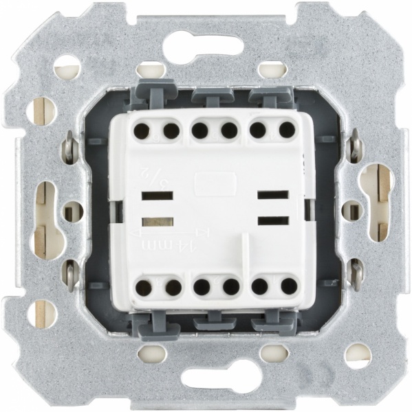 Вимикач одноклавішний Siemens Iris без підсвітки золото одісей 18505 OD