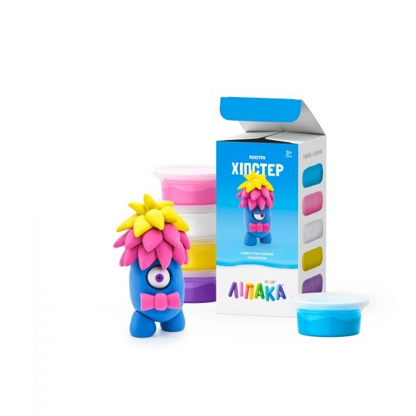 Интерактивный игровой набор Липака Пластилин с приложением Claymate Хипстер MMN002