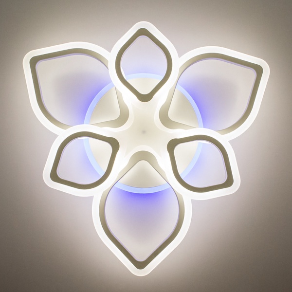 Люстра світлодіодна Luminaria 6R680/120 90 Вт білий AZALIA RGB 80W+10W 