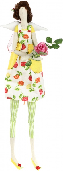 Кукла интерьерная Ангел цветочный