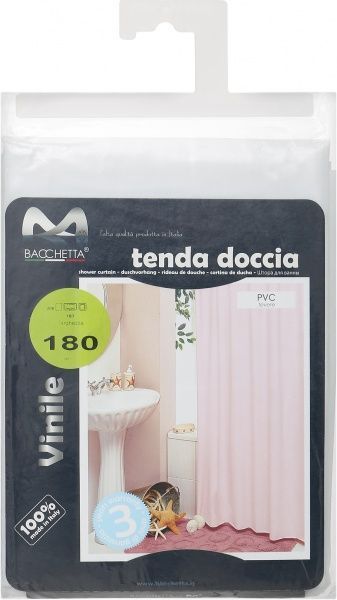 Штора для душа Bacchetta Tevere Bianco