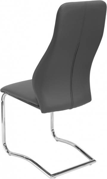 Стул обеденный Балтимор хром/серый