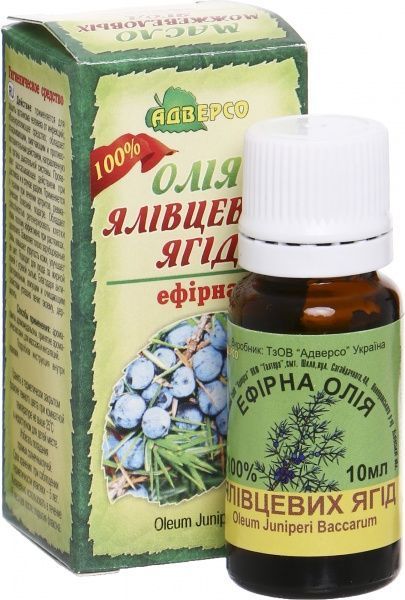 Эфирное масло Адверсо Ялівцева 10 мл 