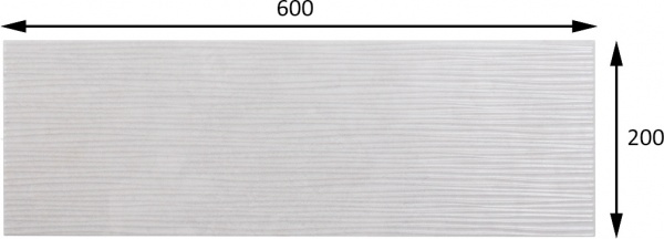 Плитка Allore Group Tokio light grey W M/STR 20х60 NR Mat 1 