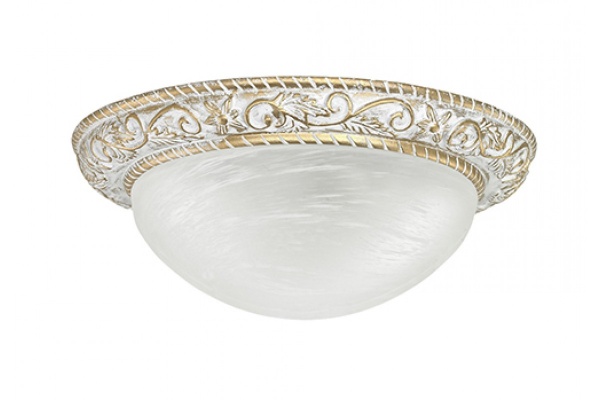 Светильник потолочный NNB Korfu 1x60 Вт E27 античное золото 53558-1 