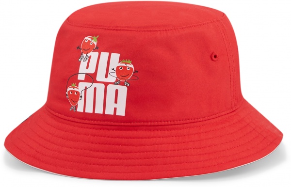 Шляпа Puma Fruits Bucket Hat 02370102 OSFC красный