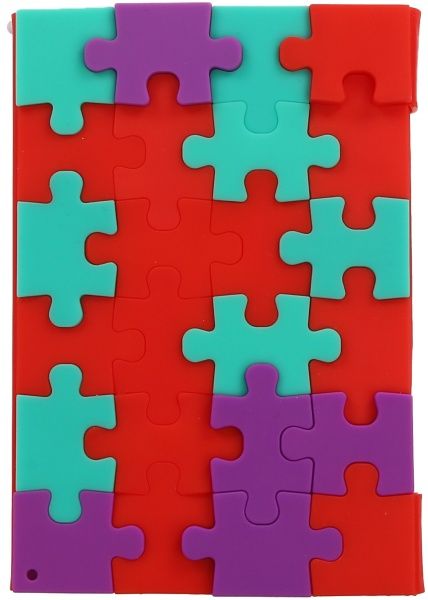 Книга для нотаток силіконова Мозаїка А6 100 арк.