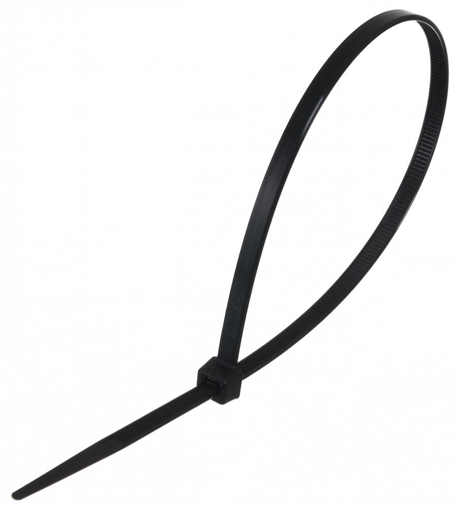 Стяжка для кабелю HausMark 4,5х300 мм 100 шт. чорний