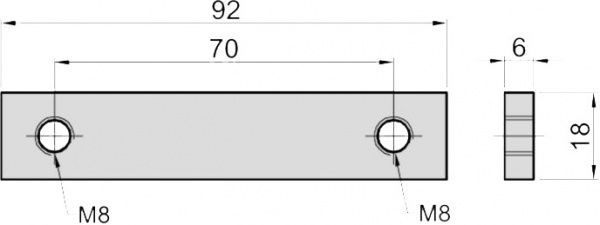 Подкладка бортовой петли Farina 15278110