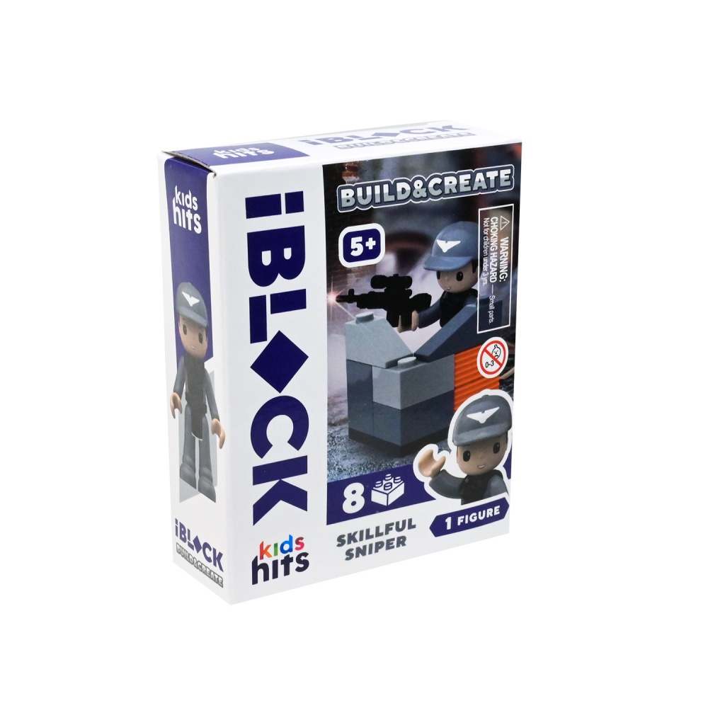 Игрушка-конструктор Shantou Kids hits IBLOCK JUNIOR в ассортименте KH42/002/1/2/6