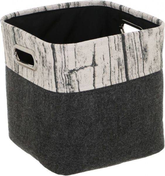 Корзинка с ручками Дерево 25х25х25 см