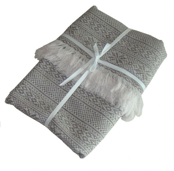 Покрывало 530-19/00 145x200 см Эдельвика бежевый 