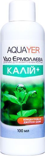 Удобрение Удо Ермолаева Калий+ для аквариумных растений 100 мл