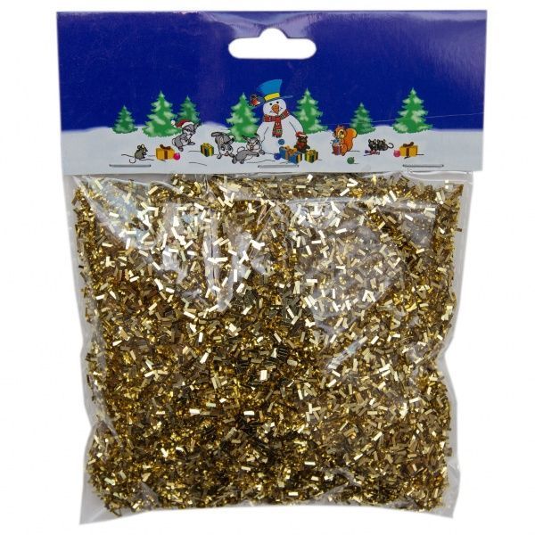 Декорация новогодняя Конфетти-метафан, V-образный, золотистый 30 г 200923 