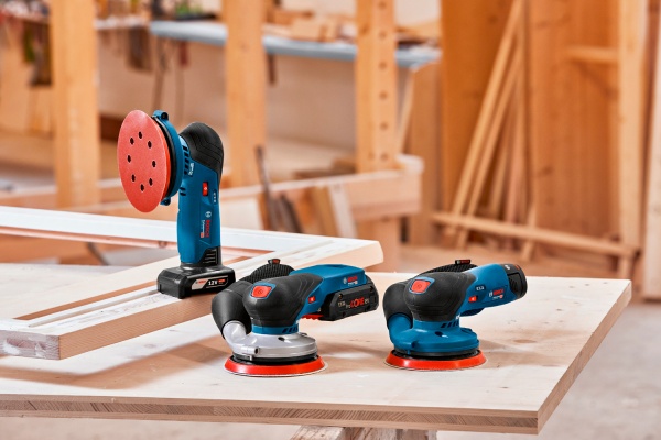 Эксцентриковая шлифмашина Bosch Professional GEX 18V-125 0601372201