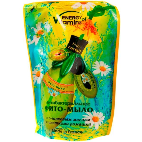 Антибактериальное жидкое мыло Energy of Vitamins 450 мл