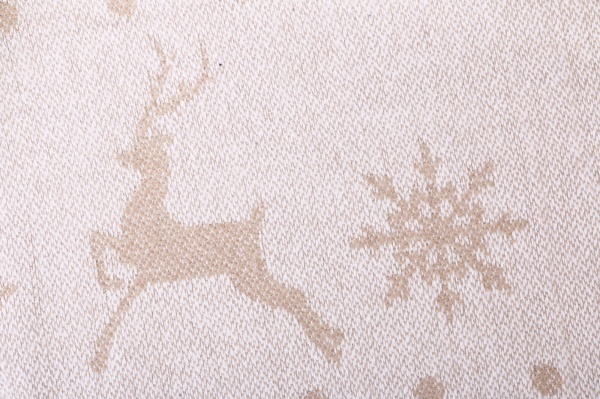 Плед Валенсія NY Н/О CRUSCA 140x200 см бежевый с рисунком Vladi 