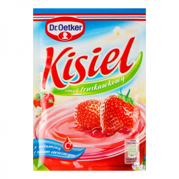 Кисель Dr. Oetker со вкусом клубники